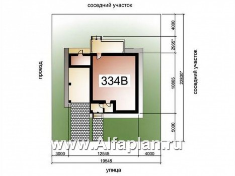 Проекты домов Альфаплан - «Смарт» - вместительный и компактный двухэтажный коттедж - превью дополнительного изображения №2